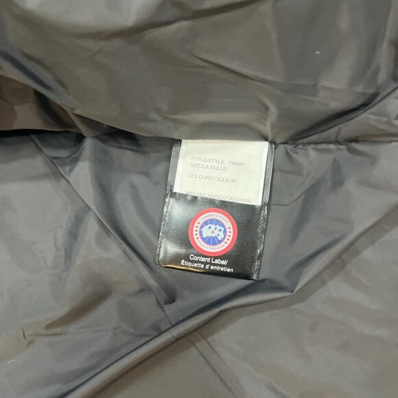 Canada Goose Charcoal Puffer Jacket - Picture 6 of 7